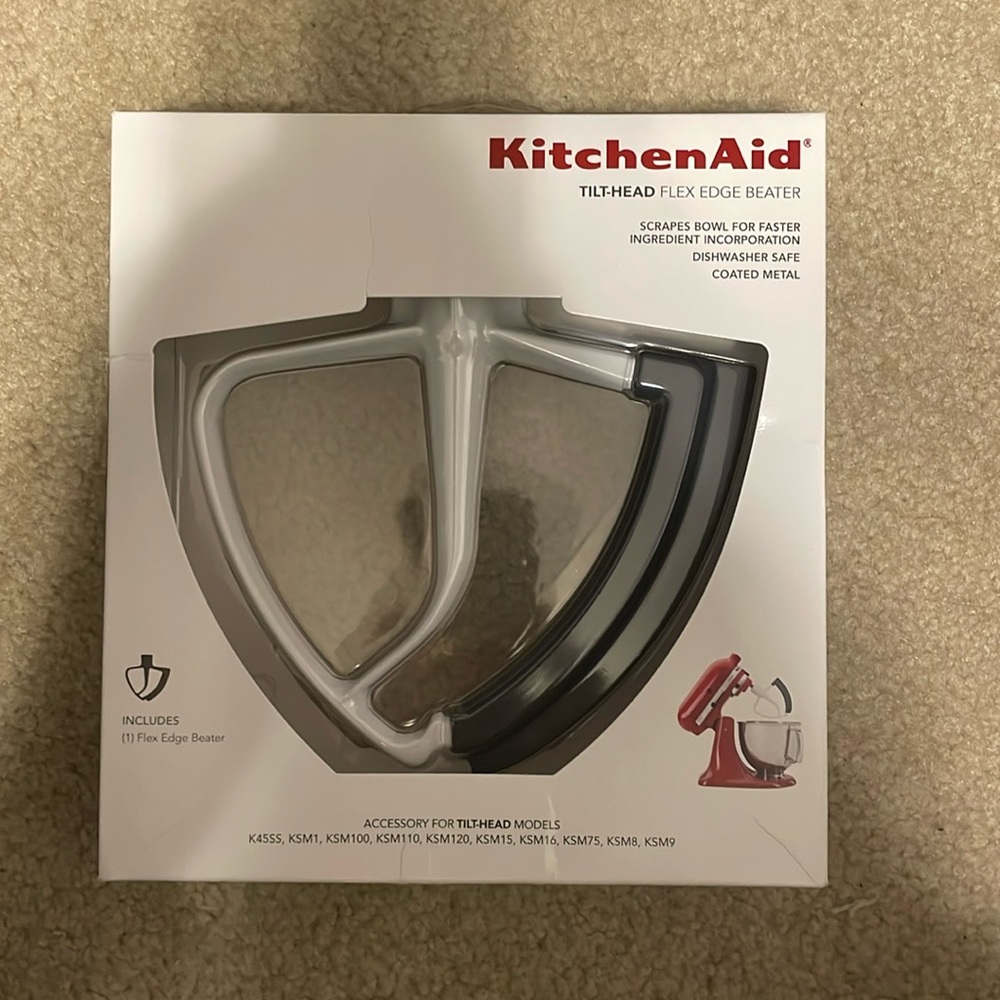 KitchenAid Tilt-Head Flex Edge Beater